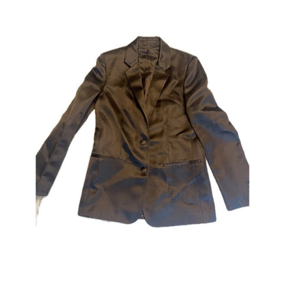 Helmut Lang Black Satin Blazer – Made in Italy – Size 4