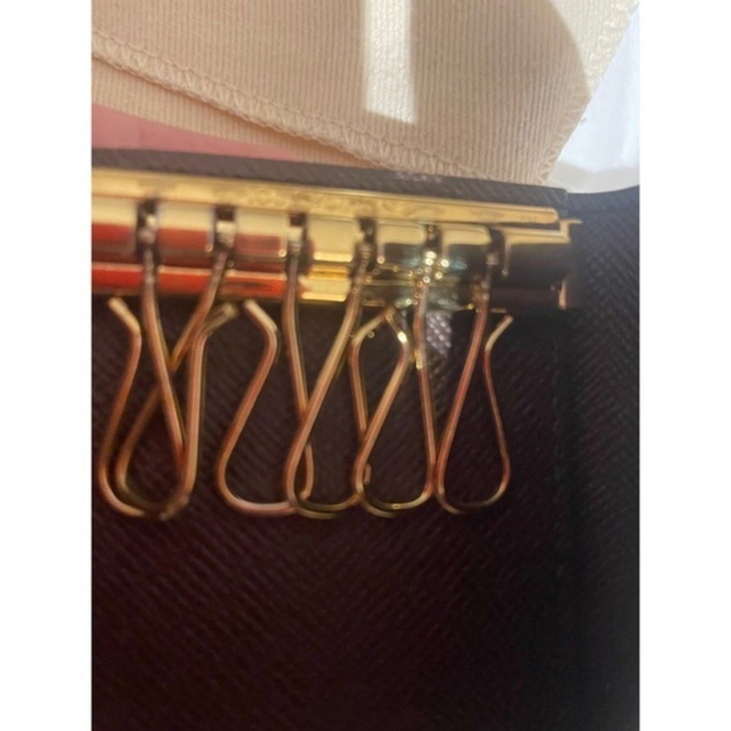 Louis Vuitton Damier Ebene 6 Key Holder