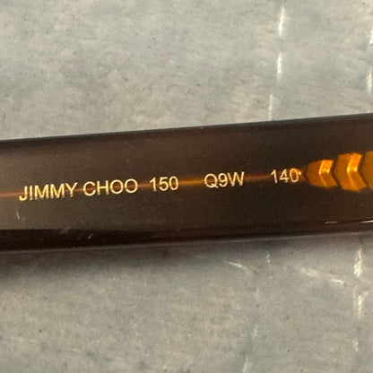 Jimmy Choo Tortoise Glitter Sunglasses  150‎ Q9W 140