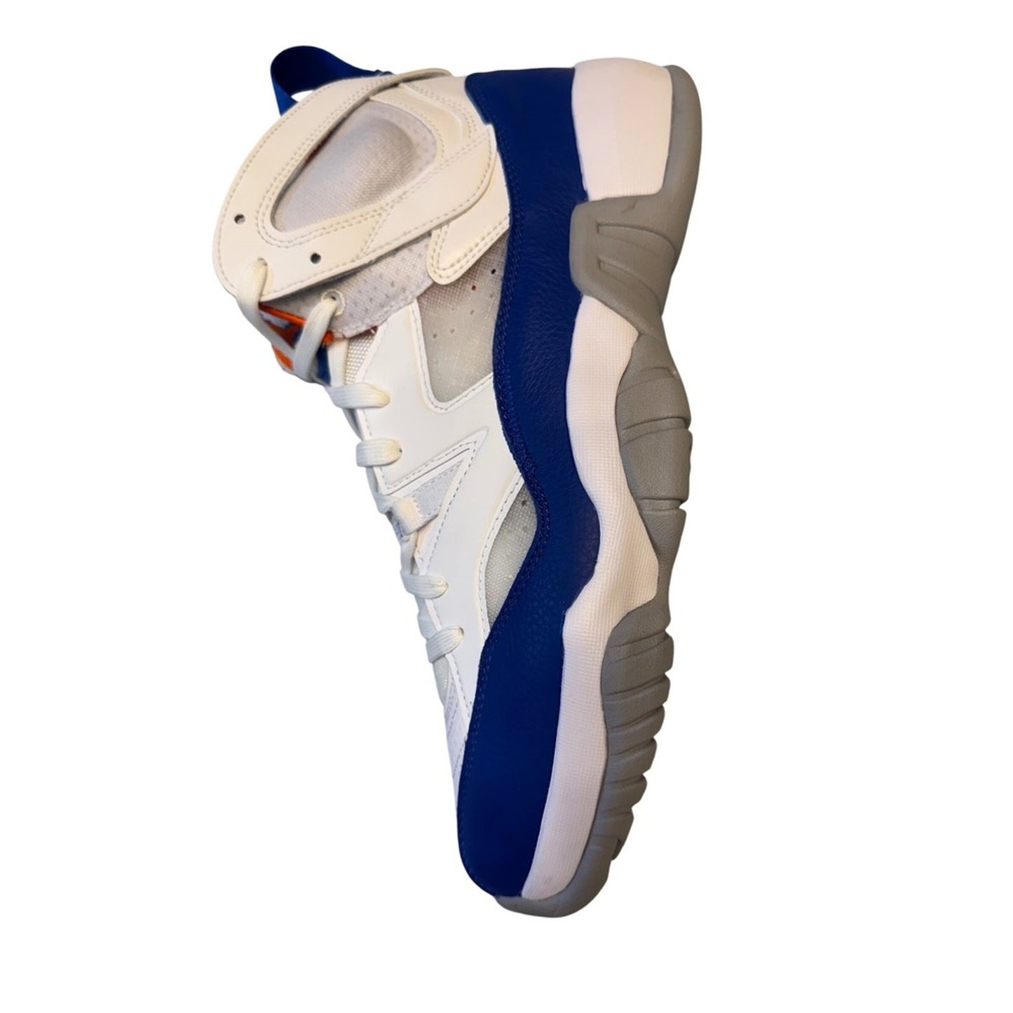 Nike Air Jordan 6 Rings Knicks DO1925-148 White Blue Orange Men's Size 12