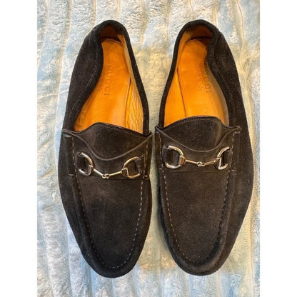 Gucci Loafers Men's Excellent Condition Black Dress Shoes 7 Italian / 7.5 USA