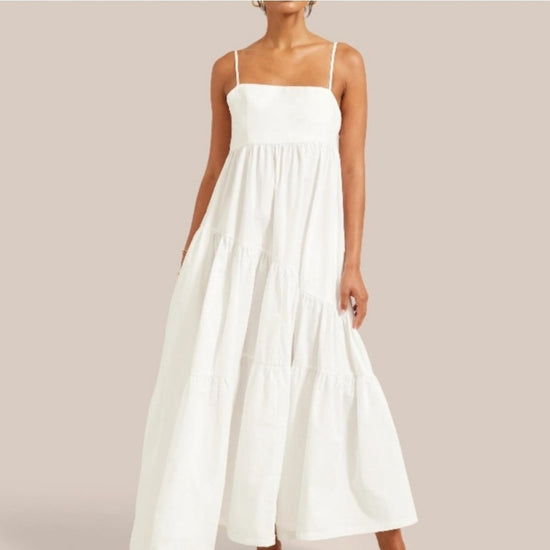 Modern Citizen White Maxi Dress