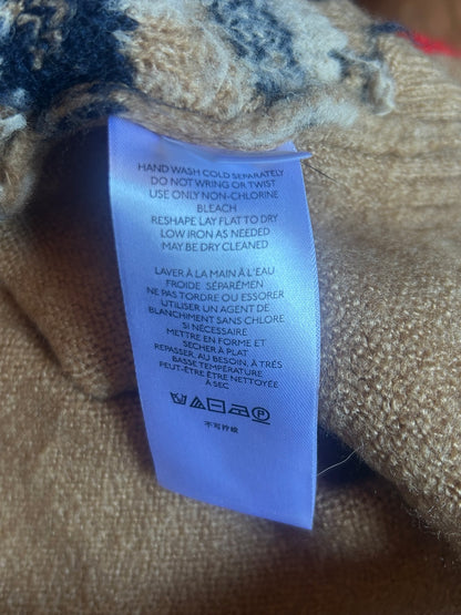 Actual Anthropologie patchwork sweater photograph