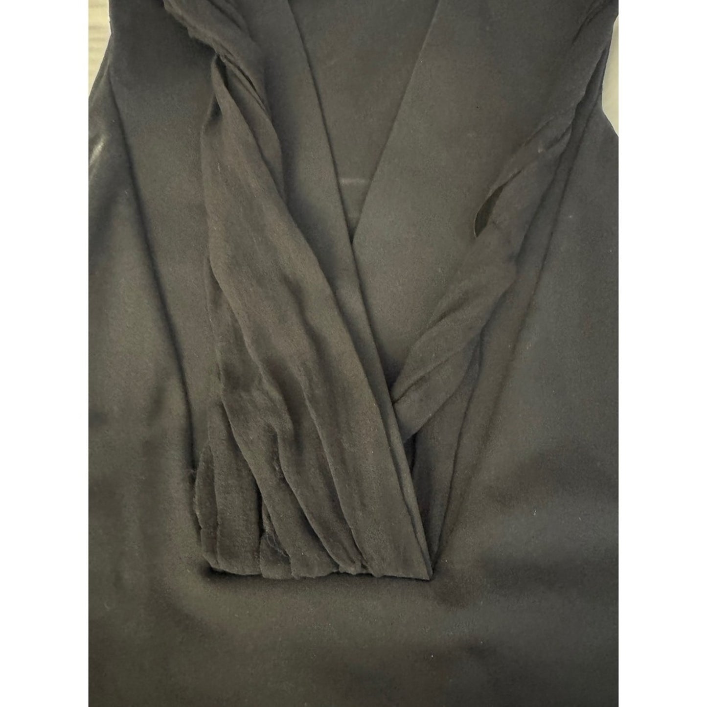 Givenchy Paris Black Draped Sleeveless Dress – Size 38 (US 4-6)