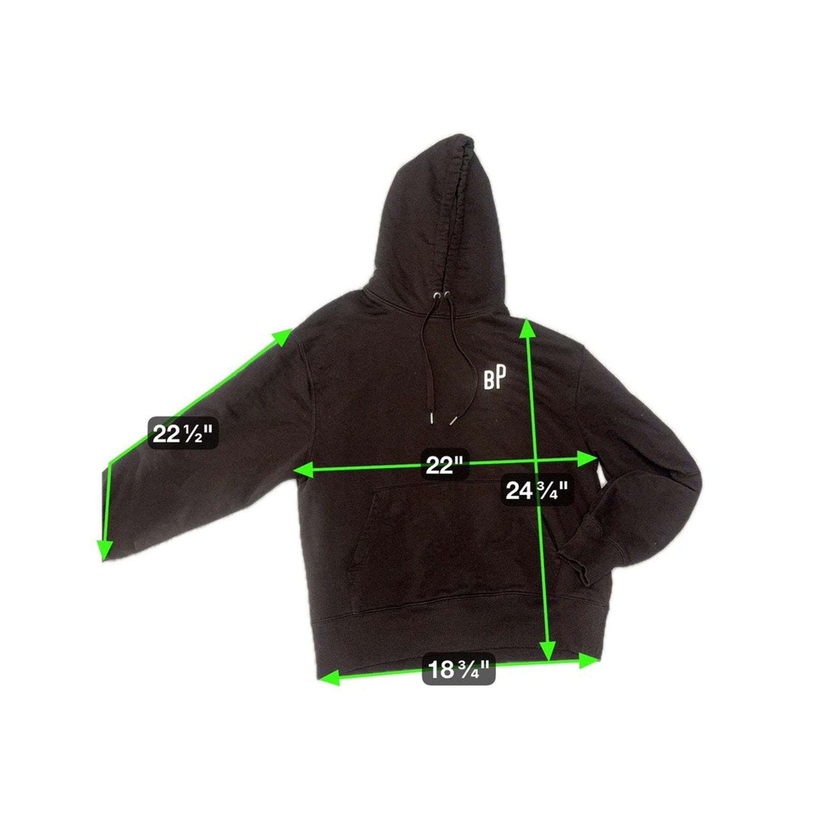 BPerfect Beauty Defined By Difference Graphic Hoodie Black Size M Streetwear