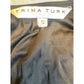 Trina Turk Black Sleeveless Cowl Neck Top Blouse Size S