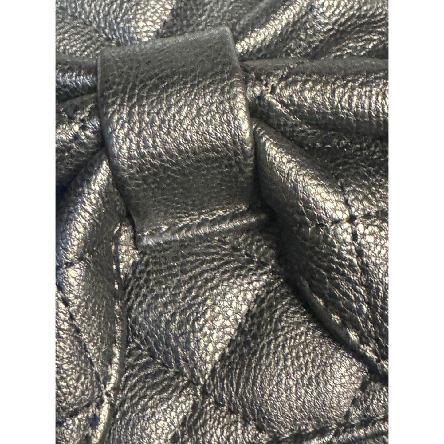 Betsey Johnson Black Quilted Belt Bag with Floral Detail Studded Strap NWT
