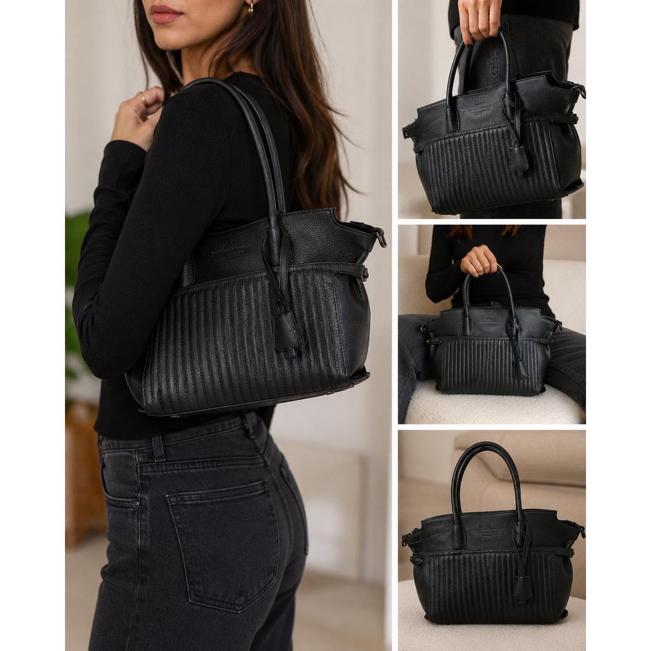 Zadig & Voltaire Sunny Tote Women's Medium Black Excellent Quilted Leather Skull