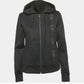Fendi x Karl Lagerfeld Black Scuba Hoodie Jacket – Women’s Small