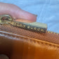 Tory Burch Brown Wallet with Gold Logo