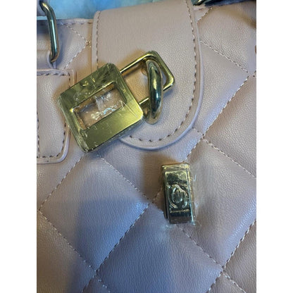 Bebe quilted satchel top handle