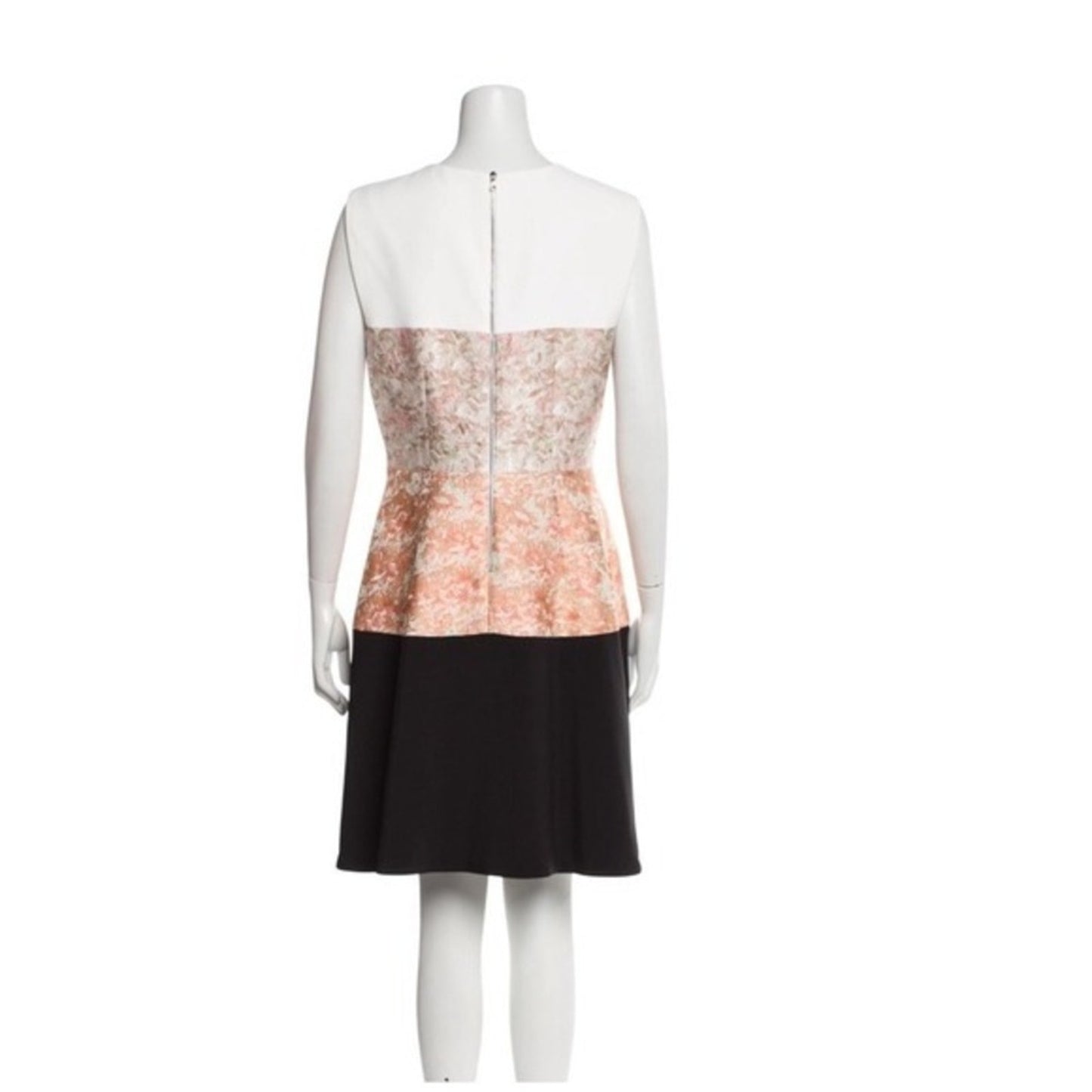 Narciso Rodriguez Colorblock Mini Dress – Size L (US 10) Colorblock Sheath Dress