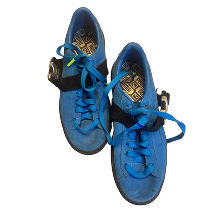 Puma x Christopher Raeburn Suede Buckle Sneakers Blue Men's 9.5 Rare Collab