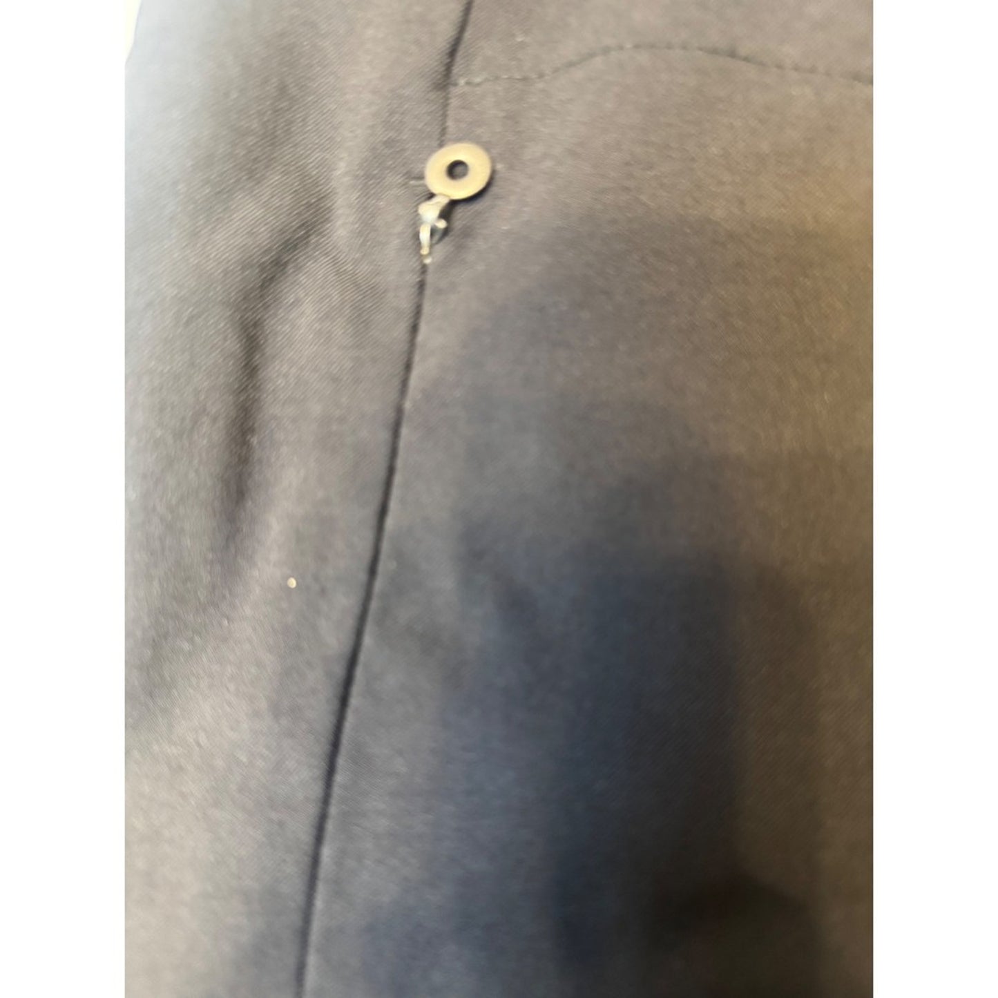 Marithe Francois Girbaud Black  Tailored Trousers Pants  Made in Italy Size 31