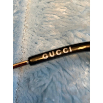 Gucci GG0023S 571612 531612 Gold Glitter Bee Sunglasses