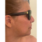 Dolce & Gabbana 6052 Wraparound Sunglasses Brown Tortoise Y2K Italy 135
