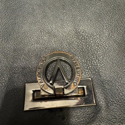 🖤 Valentino Garavani Black Leather Chain Shoulder‎ Bag – Genuine Leather