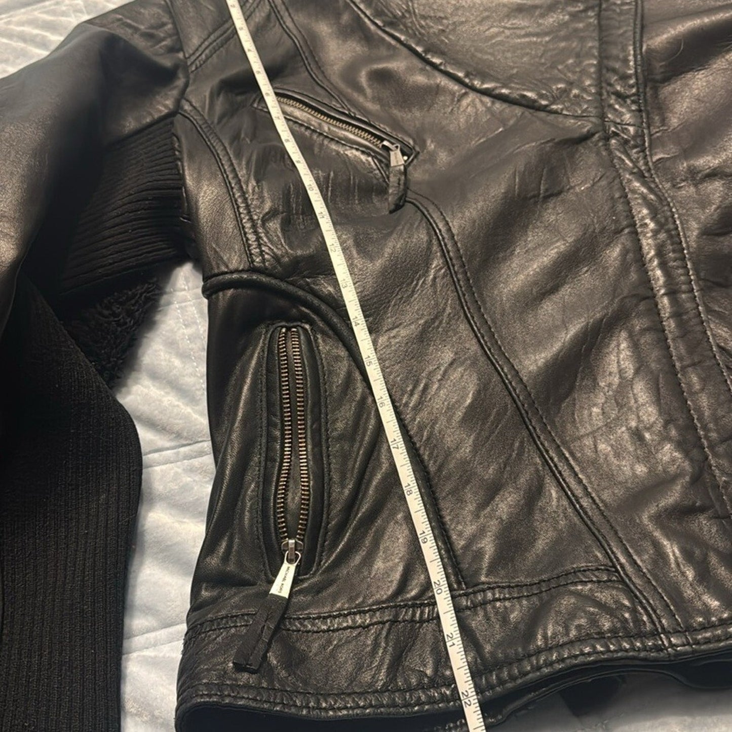 Michael Michael Kors Leather Jacket XL