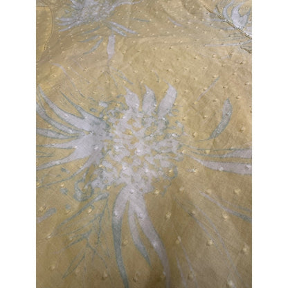 Max Studio Special Edition Yellow Floral Sleeveless Dress Size 8