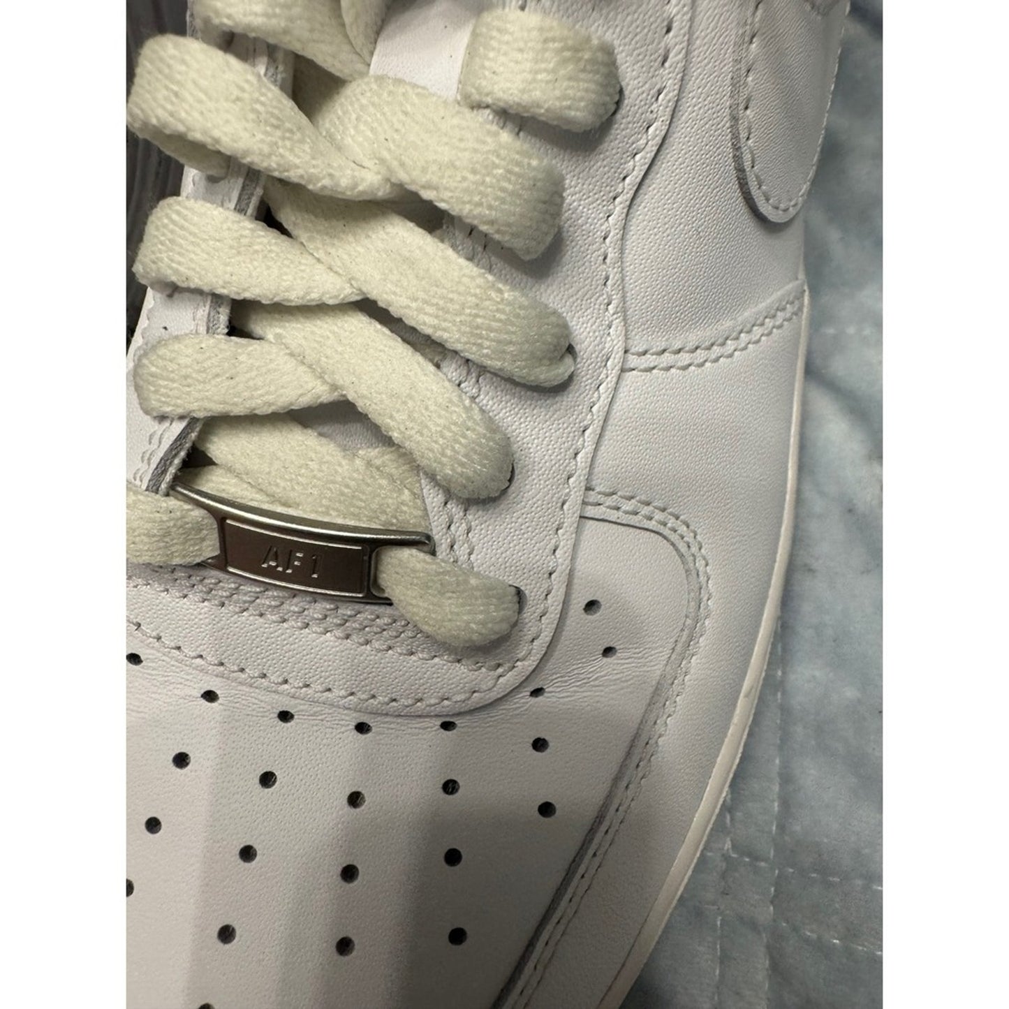 Nike Air Force 1 Low White Leather Sneakers Casual Shoes
