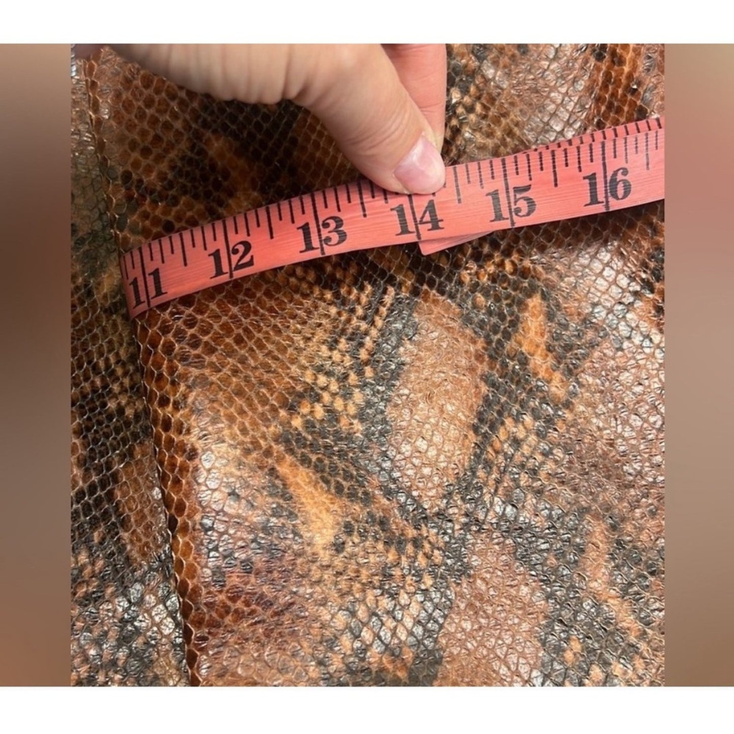 Gianni Binni Knee High  Snakeskin Boots size 8
