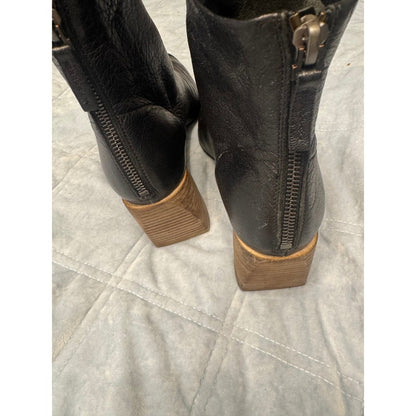Marsèll Black Italian Leather Ankle Boots | Soft Luxe Artisan Craft, 38.5