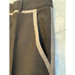 Vince Womens Gray Black Wool Blend Trousers Side Stripe Dress Pants Size 12
