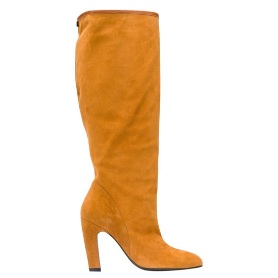 Stuart Weitzman Suede Knee High Boots Size Made in Spain