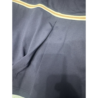 LACOSTE Womens Polo Dress Short Sleeve Black Size 36 Small With Logo