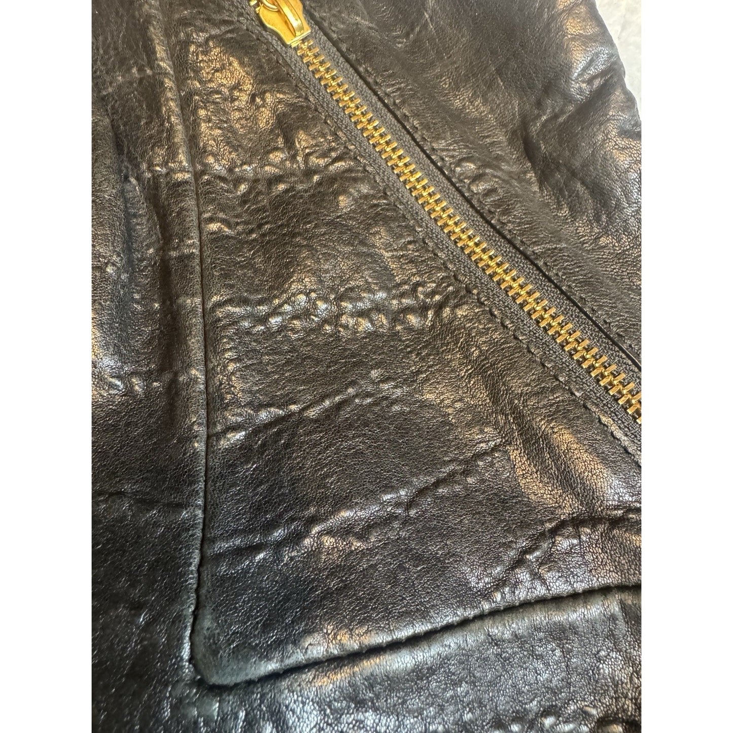 Tory Burch Julianne Black Leather Slouchy Tote Bag Gold Hardware