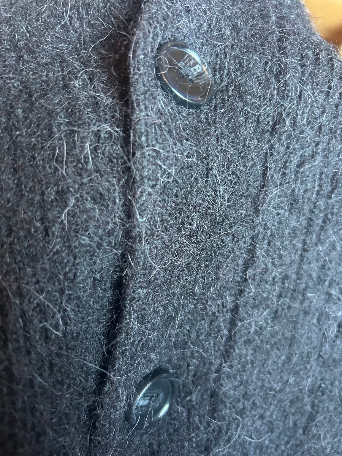 Actual COS cardigan product photograph