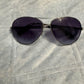 Marc By Marc‎ Jacobs Black and Purple Aviator Sunglasses