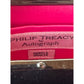 Philip Treacy Autograph Black Satin Envelope Clutch Bag Evening Party
