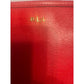 RLL Ralph Lauren Red Leather Tote Bag Shoulder Bag Purse