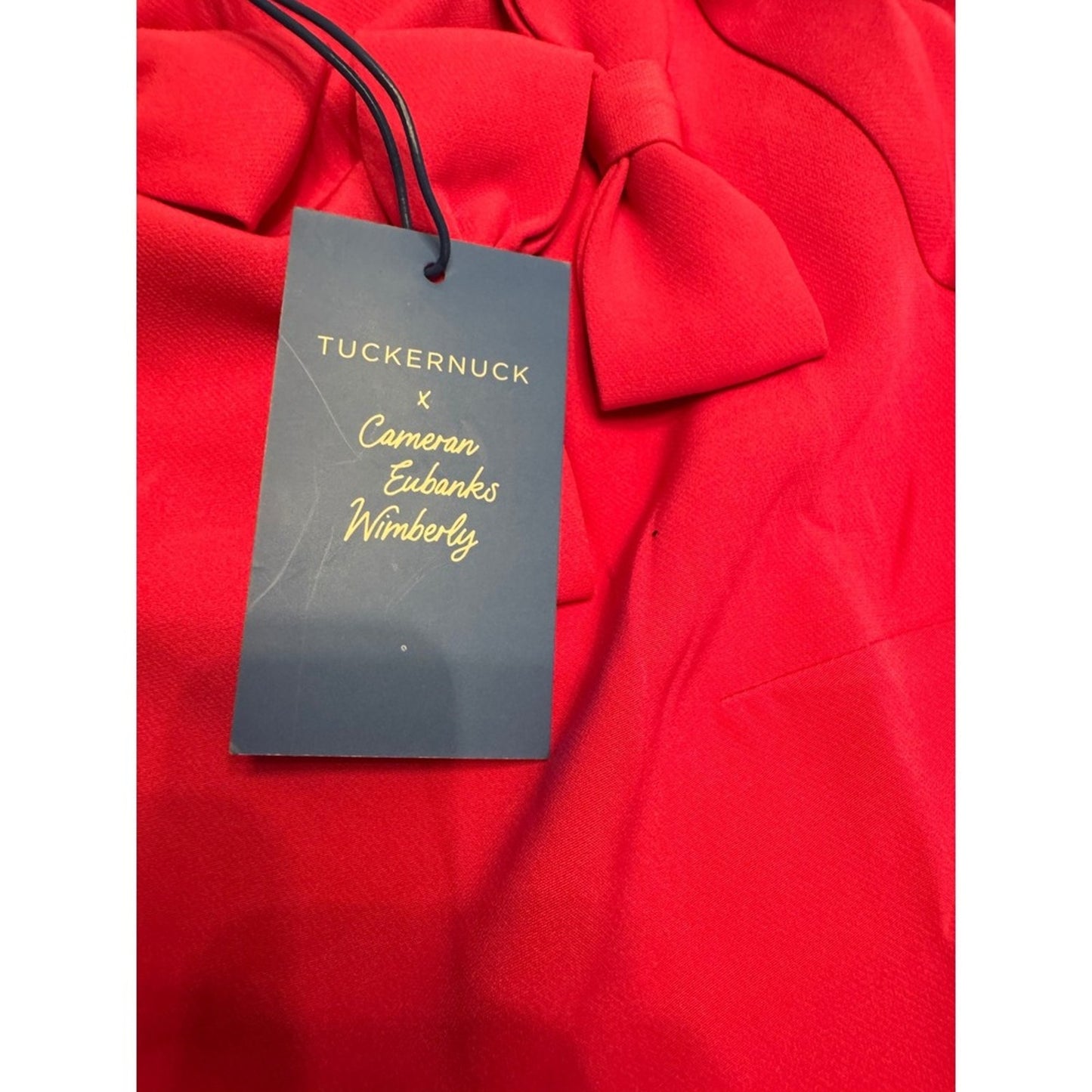 Tuckernuck x Cameron Eubanks Wimberly Pink Bow Dress – Size Small – NWT