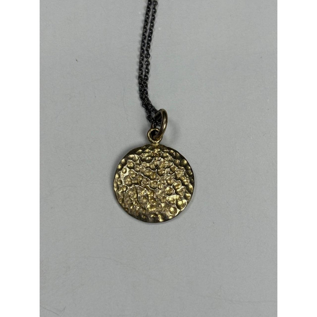 Gold-Tone Cubic Zirconia Pave Heart Charm Necklace