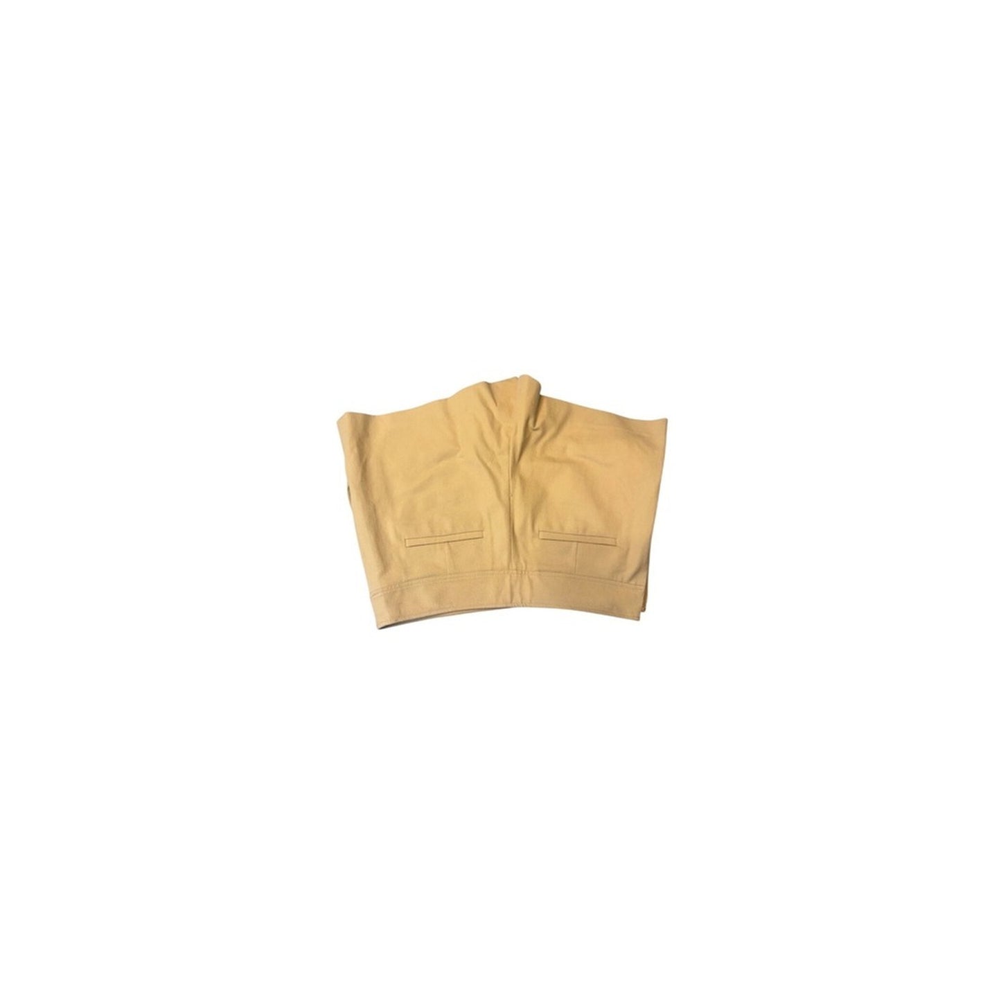 Derek Lam 10 Crosby Sailor Button High Waisted Tailored Shorts Tan Beige Size 2