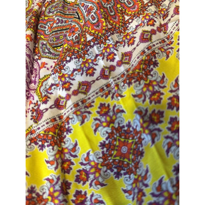 NWT $170 Anthropologie KACHEL Mirabelle Midi Boho Wrap Dress Floral SZ 2P Petite