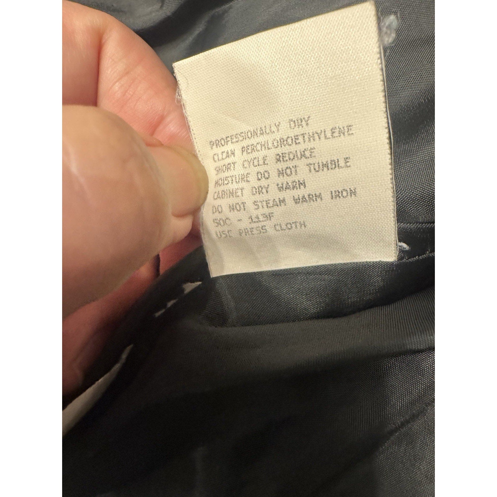 Giorgio Armani Blazer Jacket 48 IT Black Pure Wool Made in Italy Classic