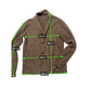 J.Crew Mens Shawl Collar Brown Cardigan Sweater 3 Button Pockets M Medium