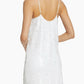 L’AGENCE‎ White Sequin Mini Dress – Size 4 – Retails $595