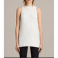ALLSAINTS Arleta Vest Small Sleeveless Cream Knit Mini Dress Casual -size S
