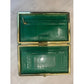 Rebecca Minkoff Green Studded Clutch Wallet Organizer Coin Purse