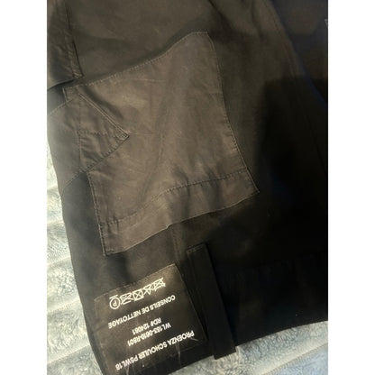 Proenza Schouler Black Patchwork Cargo Pants Size 4