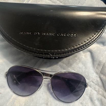 Marc By Marc‎ Jacobs Black and Purple Aviator Sunglasses