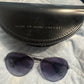 Marc By Marc‎ Jacobs Black and Purple Aviator Sunglasses