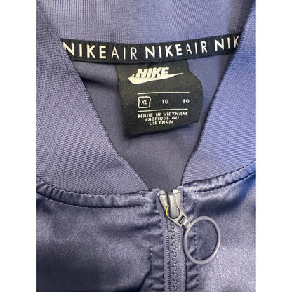 Nike Air Women's Bomber Jacket Full Zip Track Top Athleisure XL