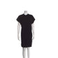 Vince Black Crepe Shift Dress – Size Large (US 10)