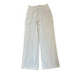 Reformation Cream Wide Leg Pants