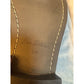Sam Edelman Black Leather Ankle Boots Size 6.5M Buckle Strap Detail Side Zip